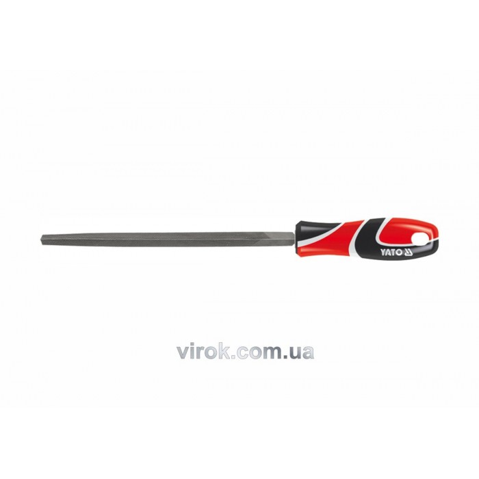 Напильник по металу YATO, трикутний l=250 мм, #3 [20/80]