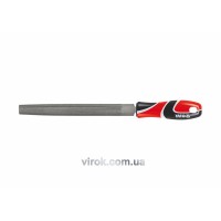 Напильник по металу YATO, напівкруглий l=300 мм, #2 [10/40]