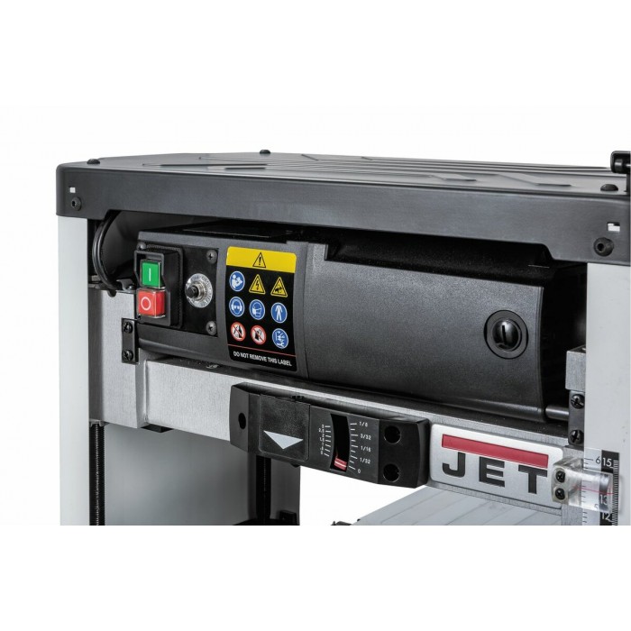 Рейсмусовий верстат переносний JET JWP-12L : 230В, 1,7 кВт. 10000 об/хв. загот. 318х152 мм.