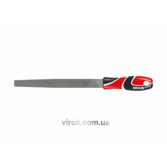 Напильник по металу YATO, плоский l=150 мм, #2 [20/80]