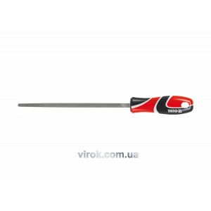 Напильник по металу YATO, квадратний l=200 мм, #2 [20/80]