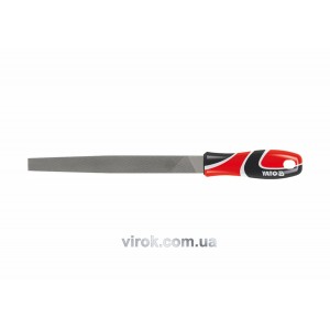 Напильник по металу YATO, плоский l=300 мм, #2 [10/40]