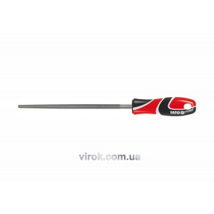 Напильник по металу YATO, круглий l=250 мм, #3 [20/80]