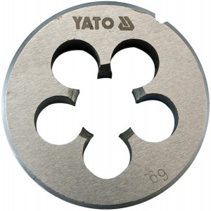 Плашка YATO М10 х 1.5 мм, HSS М2, m= 50 г [70/280]