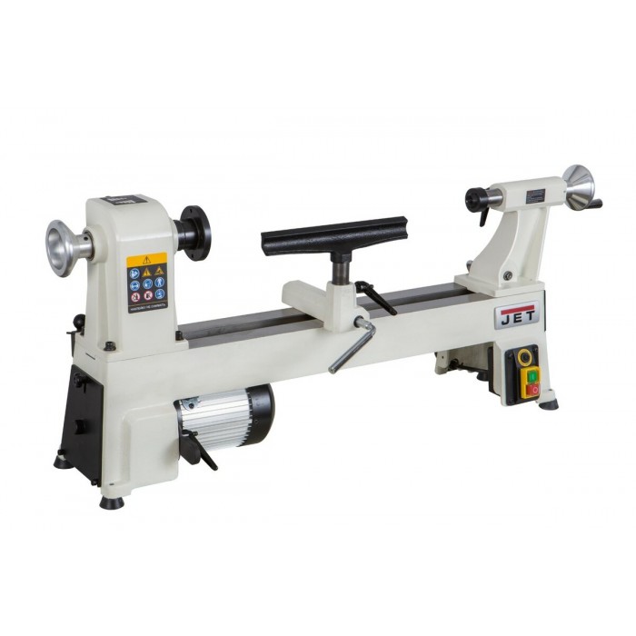 Токарний верстат по дереву JET JWL-1220L : 230В, 0,55кВт; оберт. стан/опор. Ø 305/240мм. конус MK-2