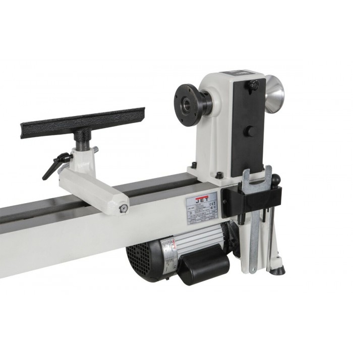 Токарний верстат по дереву JET JWL-1220L : 230В, 0,55кВт; оберт. стан/опор. Ø 305/240мм. конус MK-2