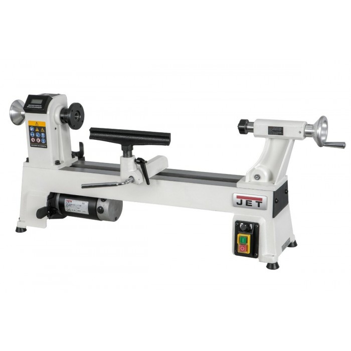 Токарний верстат по дереву JET JWL-1220LVS : 230В, 0,55кВт;  стан/оп. Ø 305/240мм. регул 450-3500,об