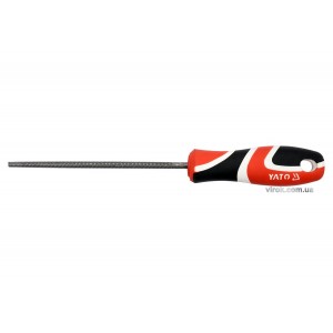 Напильник по металу YATO, круглий l=150 мм, #1 [20/80]