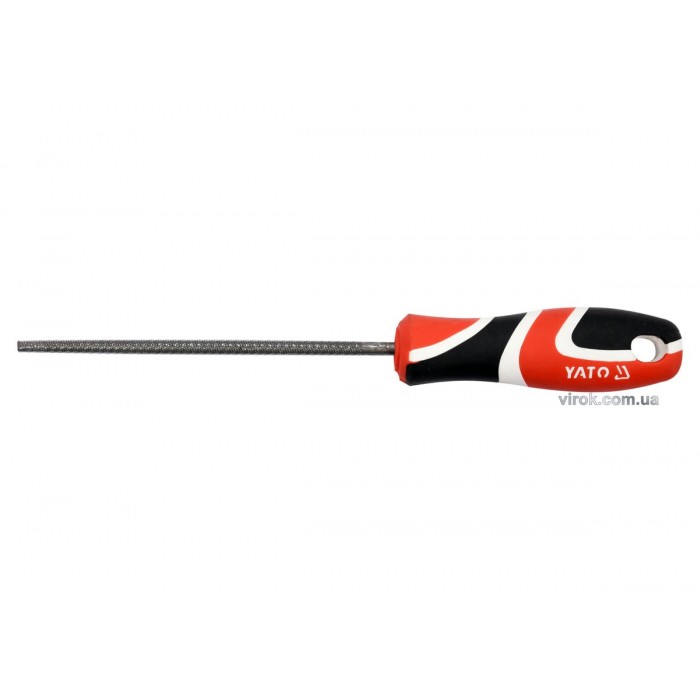 Напильник по металу YATO, круглий l=150 мм, #1 [20/80]