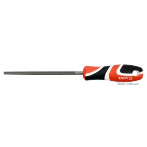 Напильник по металу YATO, круглий l=150 мм, #3 [20/80]