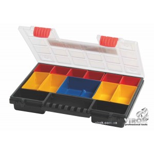 Органайзер пластиковий тип "RP" 14" ТМ ВІРОК; 344 х 249 х 50 мм