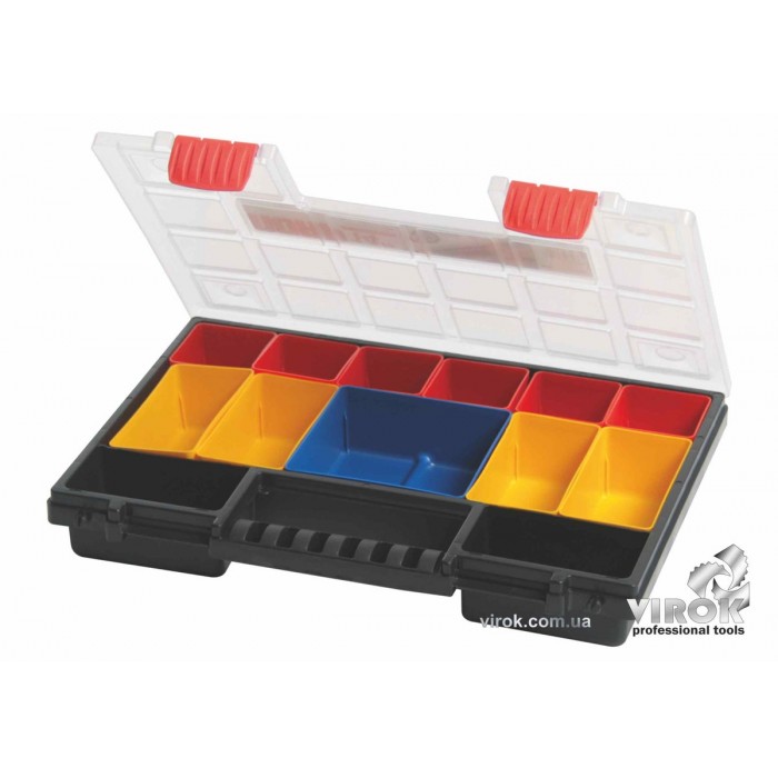 Органайзер пластиковий тип "RP" 14" ТМ ВІРОК; 344 х 249 х 50 мм