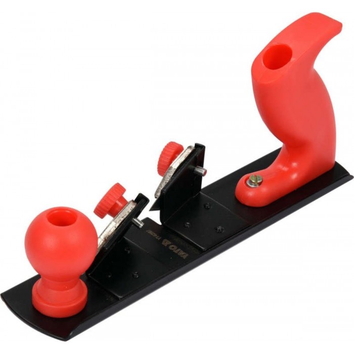 Рубанок столярний YATO 2-сторонній до кромки- 235х53 мм, леза- 61х23 мм. з сталевим корпусом [12/48]