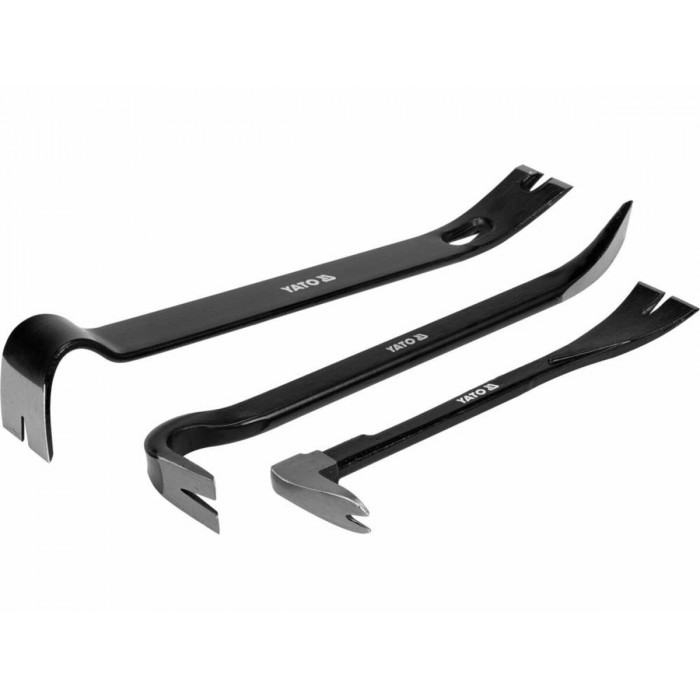 Набір ломів- цвяходерів YATO: 3 шт., l= 250/350/380 мм [6]