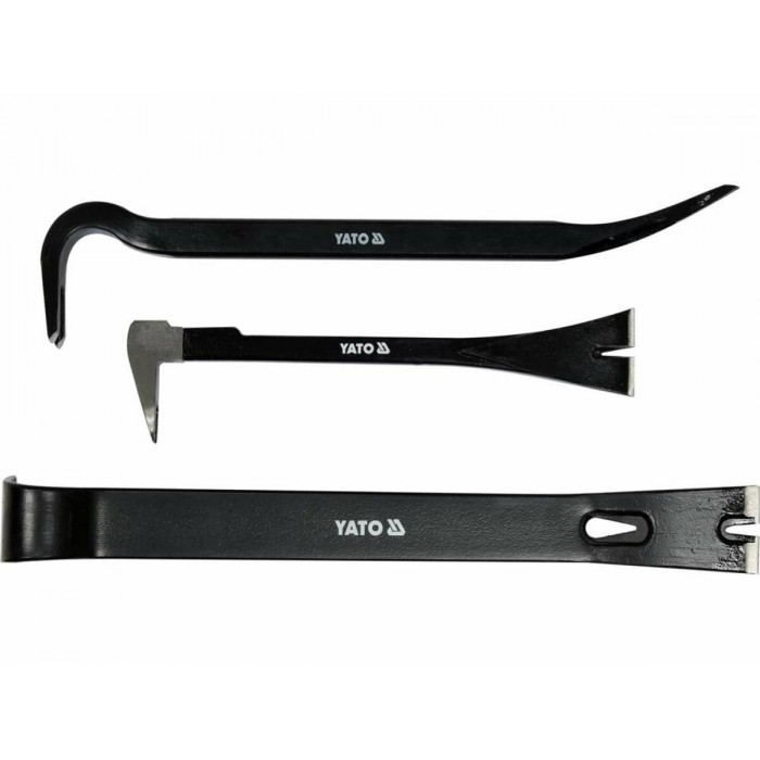 Набір ломів- цвяходерів YATO: 3 шт., l= 250/350/380 мм [6]