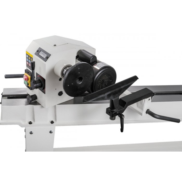 Токарний верстат по дереву JETJWL-1443L-M: 230В, 0,75 кВт. обертов. Ø=370/280 мм стан./оп. регул. об