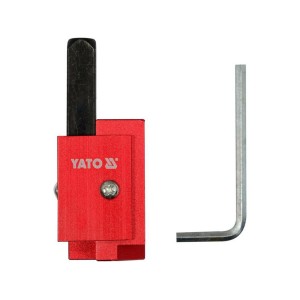 Стамеска кутова 90° YATO: b= 9х 9 мм, корпус- 50x25x25 мм [10]