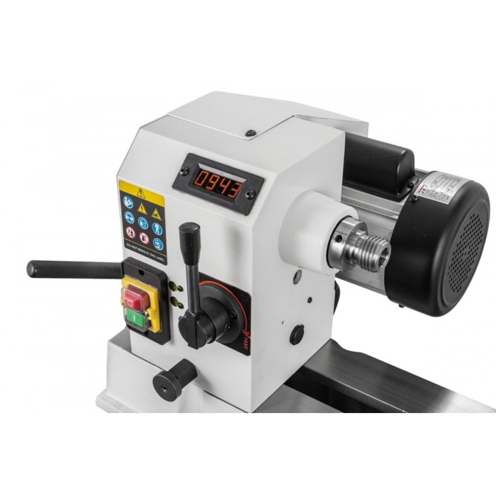 Токарний верстат по дереву JET JWL-1443LB-M: 230В, 0,75 кВт. обер. Ø=370/280 мм стан./оп. регул. об