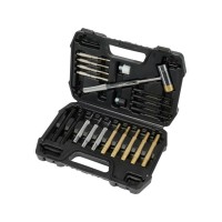 Пробійники прецизійні YATO: Ø= 20 мм, з молотком- 200 г, компл. 21 од. [20]