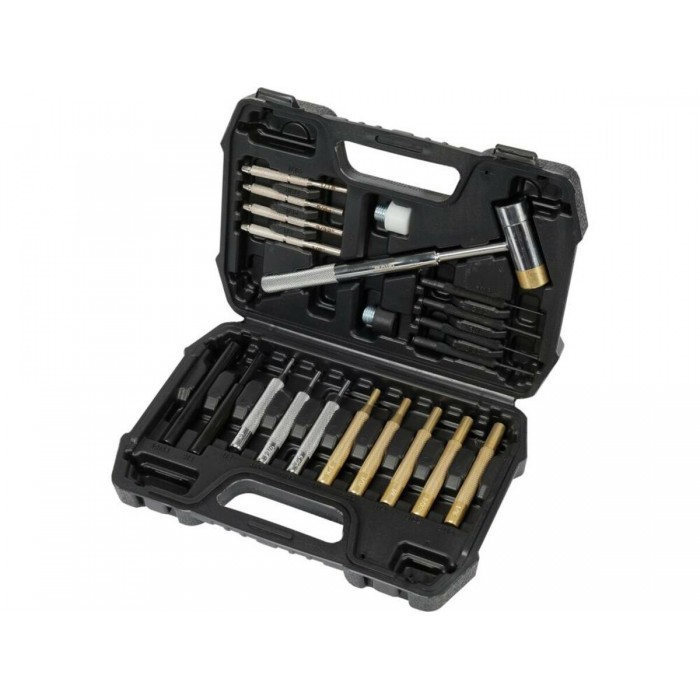 Пробійники прецизійні YATO: Ø= 20 мм, з молотком- 200 г, компл. 21 од. [20]