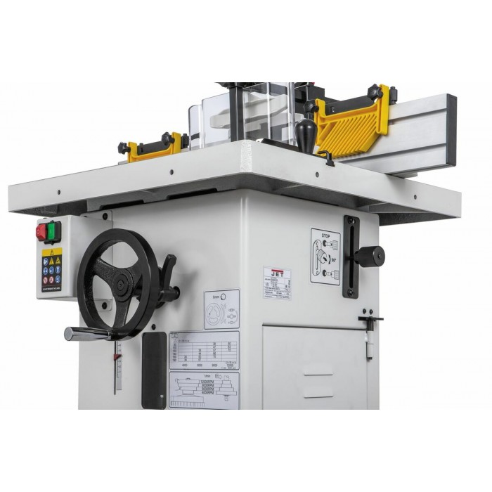 Фрезерний верстат JET JWS-34KS 400В, 2,9(2.3)кВт; стіл- 635х 650мм, фрез Ø≤180мм,