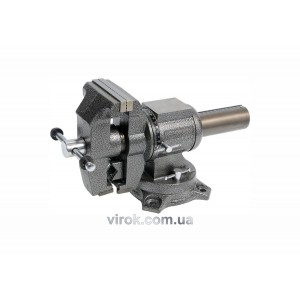 Лещата слюсарні обертові з наковальнею YATO  вертик./гориз. площ, b= 100 мм, m= 10 кг [1/48]