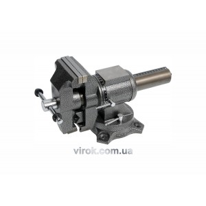 Лещата слюсарні обертові з наковальнею YATO  вертик./гориз. площ, b= 125 мм, m= 20 кг [1/28]