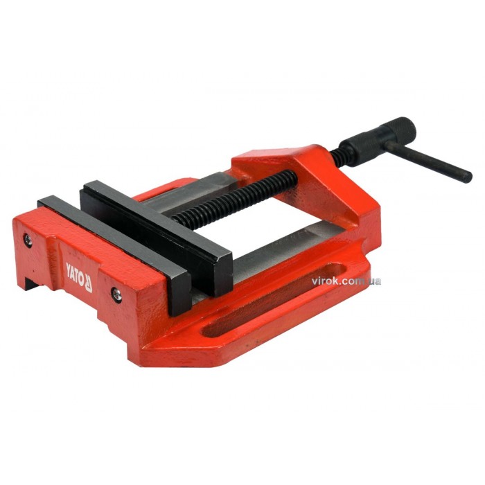 Лещата для верстатів YATO; корпус- 160 мм, губки- 150 мм, розвід губ- 120 мм [2]