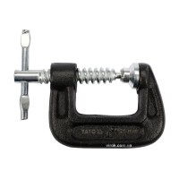 Струбцина з гвинтовим затиском "G" подібна YATO; l= 25 мм (1") [100]