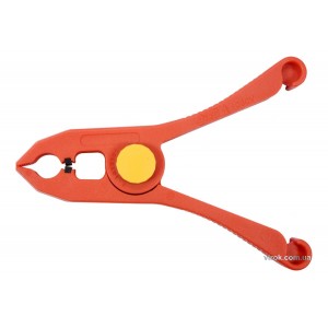 Струбцина-"прищіпка" діелектрична ізольована YATO:L=150 мм з роб. діап.- 2-20мм,VDE до 1000V.CrV(DW)