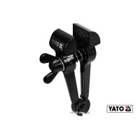 Лещата ручні сталеві YATO : l= 145 мм, губки- 40 мм, розвід губок- 27 мм [6/36]