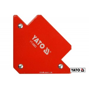 Струбцина магнітна для зварки YATO : 11.5 кг. 82 х 120 х 13 мм [6/48]