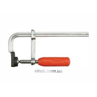 Струбцина кована з пластиковою ручкою YATO, l=250х80 мм [10/30]