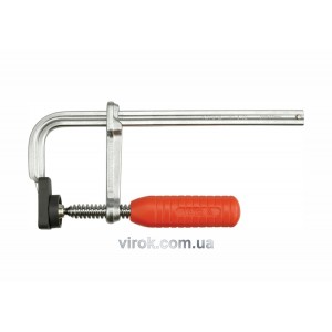 Струбцина кована з пластиковою ручкою YATO, l=450х80 мм [10/20]