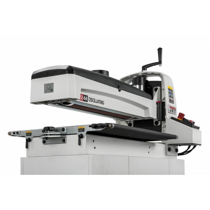 Шліфувальний барабанний верстат JET JWDS-2244OSC-M з осциляцією 230В, 2,3(1,3)кВт, стрічка 75мм (2М)