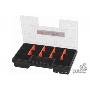 Органайзер пластиковий тип "RS" 12" ТМ ВІРОК; 287 х 186 х 50 мм