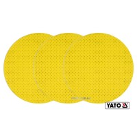 Диск шліфувальний, перфорований, на липучці, до шліфмашини YATO : G80, Ø= 225 мм, 3 шт (DW)