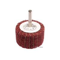 Круг пелюстковий шліфувальний YATO : подовжений Ø= 50 мм К100, шпиндель Ø= 6 мм, H= 30 мм [10/60]