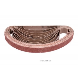 Стрічка шліфувальна YATO; 20х520 мм, P80, нескінченна до пневмошліфмашини YT-09742; уп. 10 шт. [50]