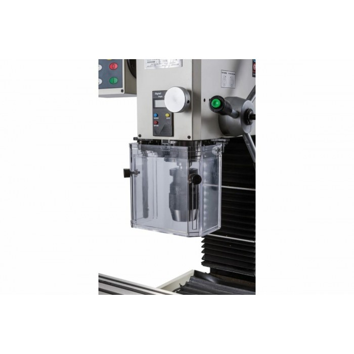 Фрезерно-свердлильний верстат по металу JET JMD-X2S DRO: 230 В, 0,75 кВт з свердлінням Ø≤ 20 мм