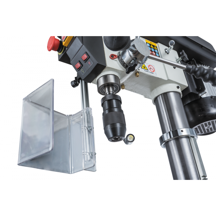 Свердлильний верстат JET JDP-13FM : 230В, 0.7(0.55)кВт. МК-2 Ø≤18 мм. 12 шв. 250 - 2500об.