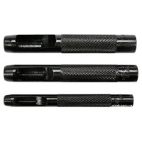 Пробійники отворів YATO: шкіра / гума / картон / текстиль, Ø=6, 8,10 мм, L=90 мм, кпл. 3 шт [20/120]