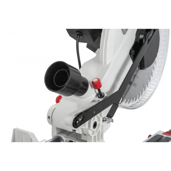 Пила торцьовальна з протяжкою JET JWMS-12X 230 В, 1,8 кВт. диск Ø=305(30) мм, -+45° глиб- 100/50