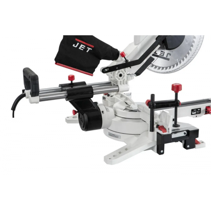 Пила торцьовальна з протяжкою JET JWMS-12X 230 В, 1,8 кВт. диск Ø=305(30) мм, -+45° глиб- 100/50