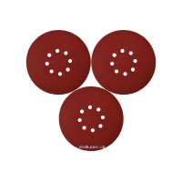 Круг шліфувальний з наждачн. паперу з липучкою YATO: Ø= 180 мм, Р60, до YT-82341, 3 шт [50/200]