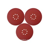 Круг шліфувальний з наждачн. паперу з липучкою YATO: Ø=225мм, Р60, до YT-82340 і YT-82350, 3шт [60]