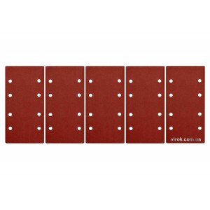 Папір шліфувальний з липучкою YATO: 93 х 187 мм, Р40, до YT-82230, 5 шт [100]