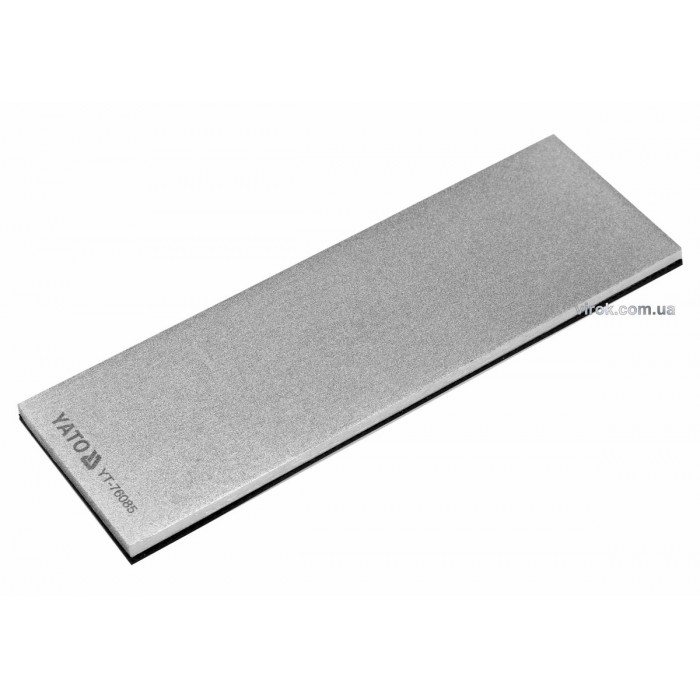 Брусок абразивний, алмазний, для заточування YATO : 150 х 50 х 4 мм, з грануляцією G300 [10/60]