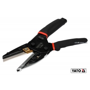 Ножиці багатофункційні YATO : L= 250 мм, CrMo + SK5 58-62 HRC + 4 запасних леза [6/24]