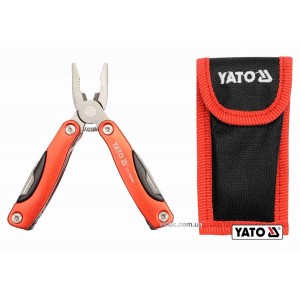 Мультитул (Багатофункційний інструмент) YATO : 9 в 1 [12/120]